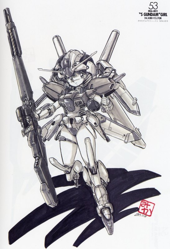 Otaku Gallery  / Art Books / Gundam - Mobile Suit Girls - Mika Akitaka / 048.jpg